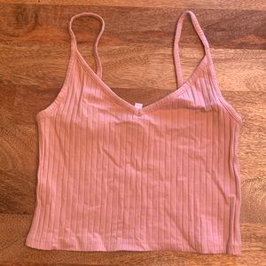 Pink tank top